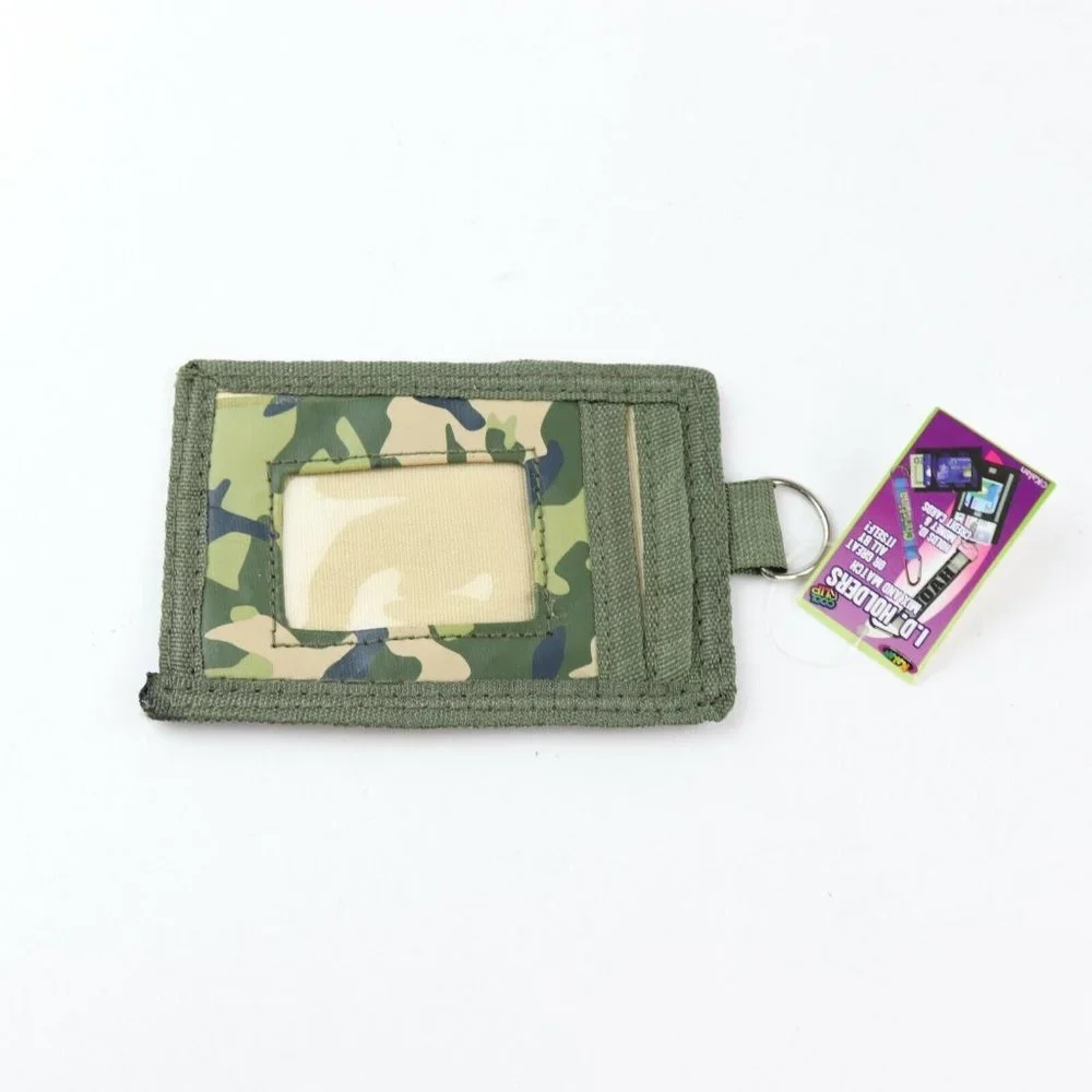 I.D Holder Green Camo